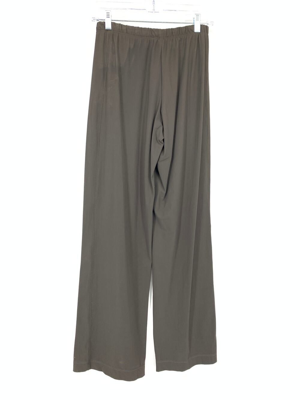 McPlanet Pull On Waist Wide Leg Casual Pants Womens Size 6 Brown Gray